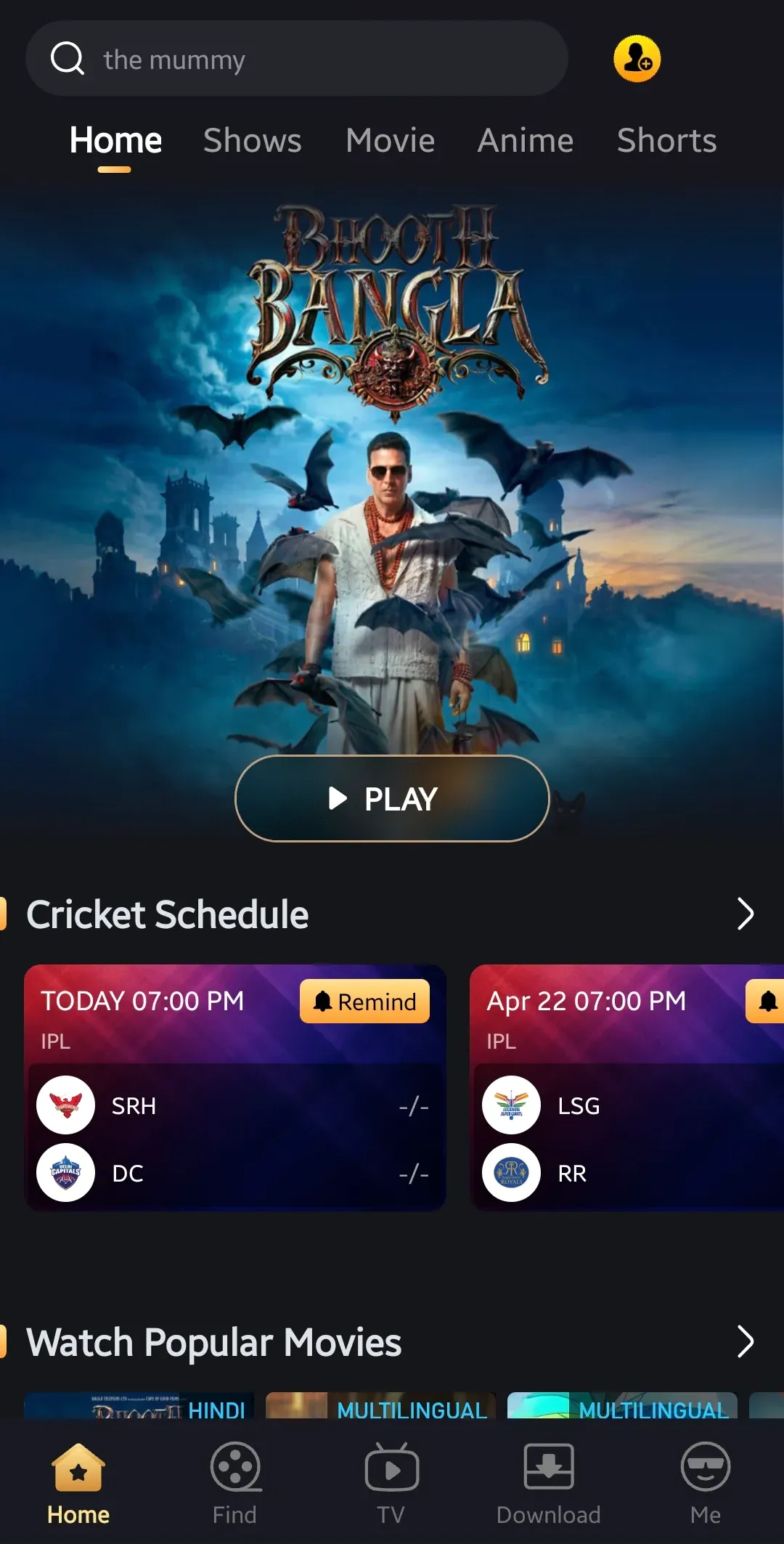 Castle APK Premium Mobile App Interface
